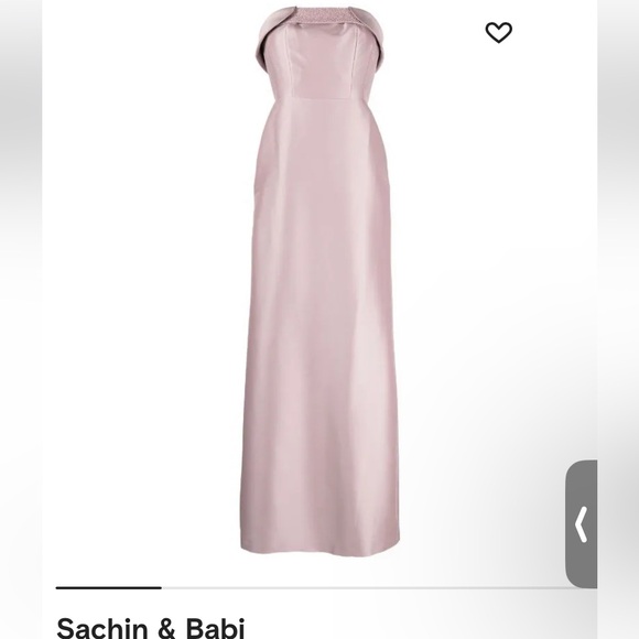 Sachin & Babi Tatia Blush Gown - Picture 13 of 13